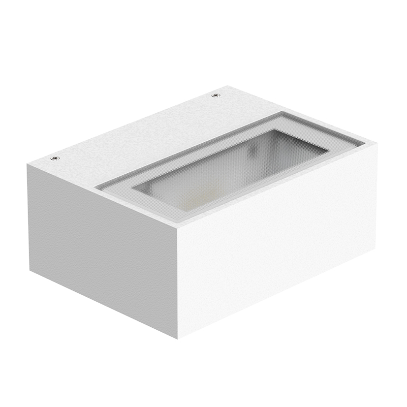 LED-Wandleuchte 3000K 5W statisch asymmetrische extrabreite Streuoptik