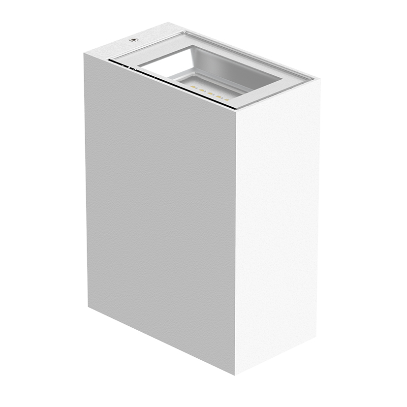 LED-Wandleuchte 3000K 5W statisch symmetrische extrabreite Streuoptik