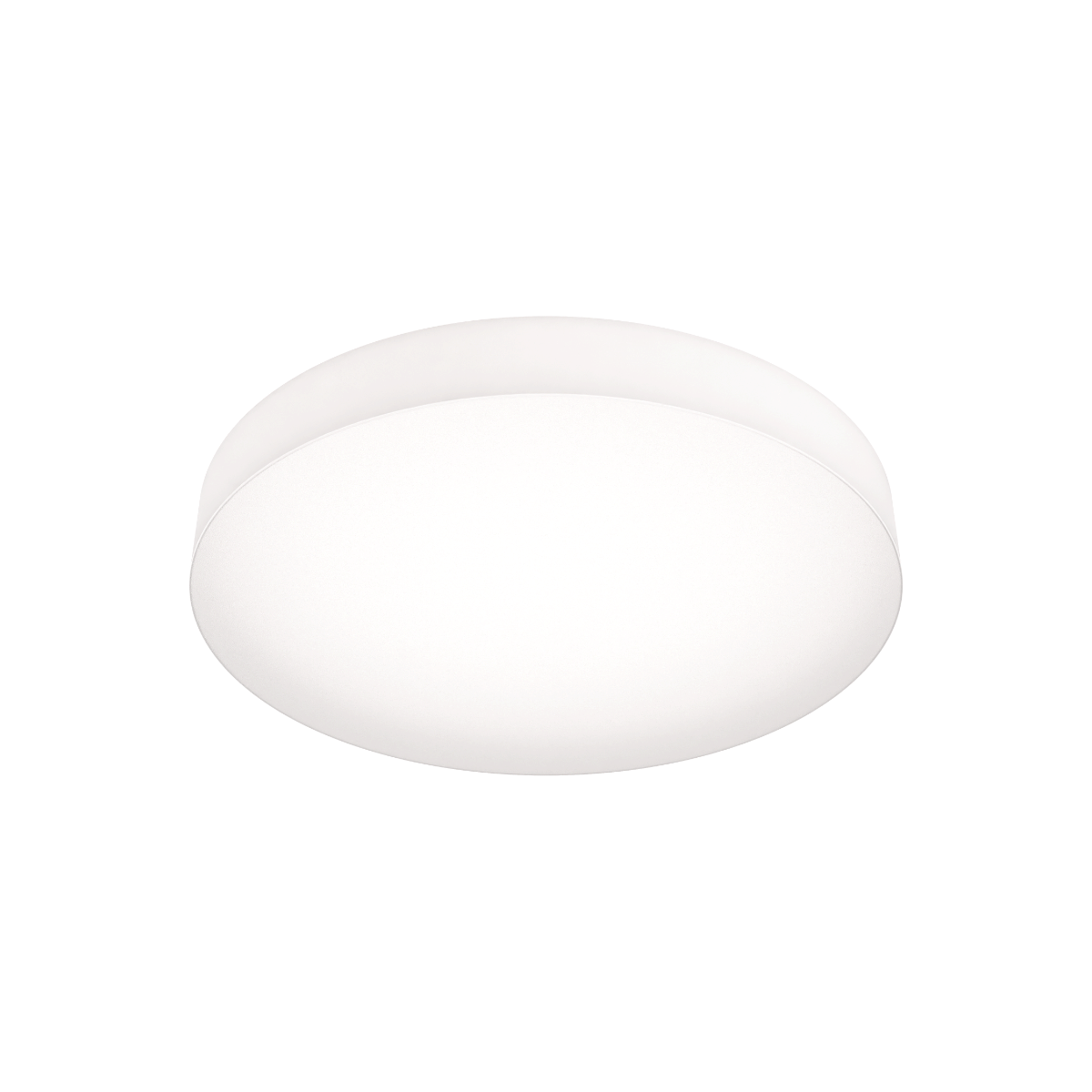 VOL, Wand- und Deckenleuchte, D= 550 mm, 6750 lm, 3000/3500/4000 K, opal, weiss, DALI-2