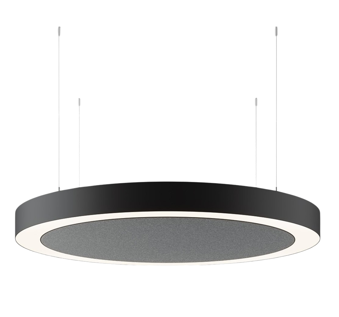 RING L, Akustikleuchte
